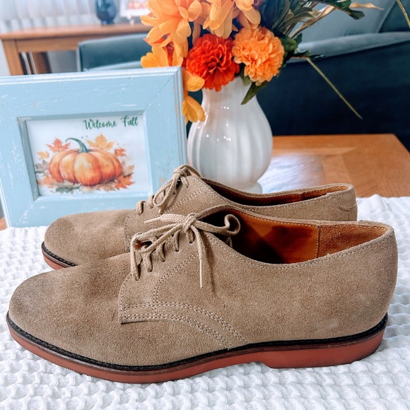 Cole Haan Tan Suede Oxford Lace Up Shoes. Size 9.5
MSRP $129.00 - Picture 3 of 9